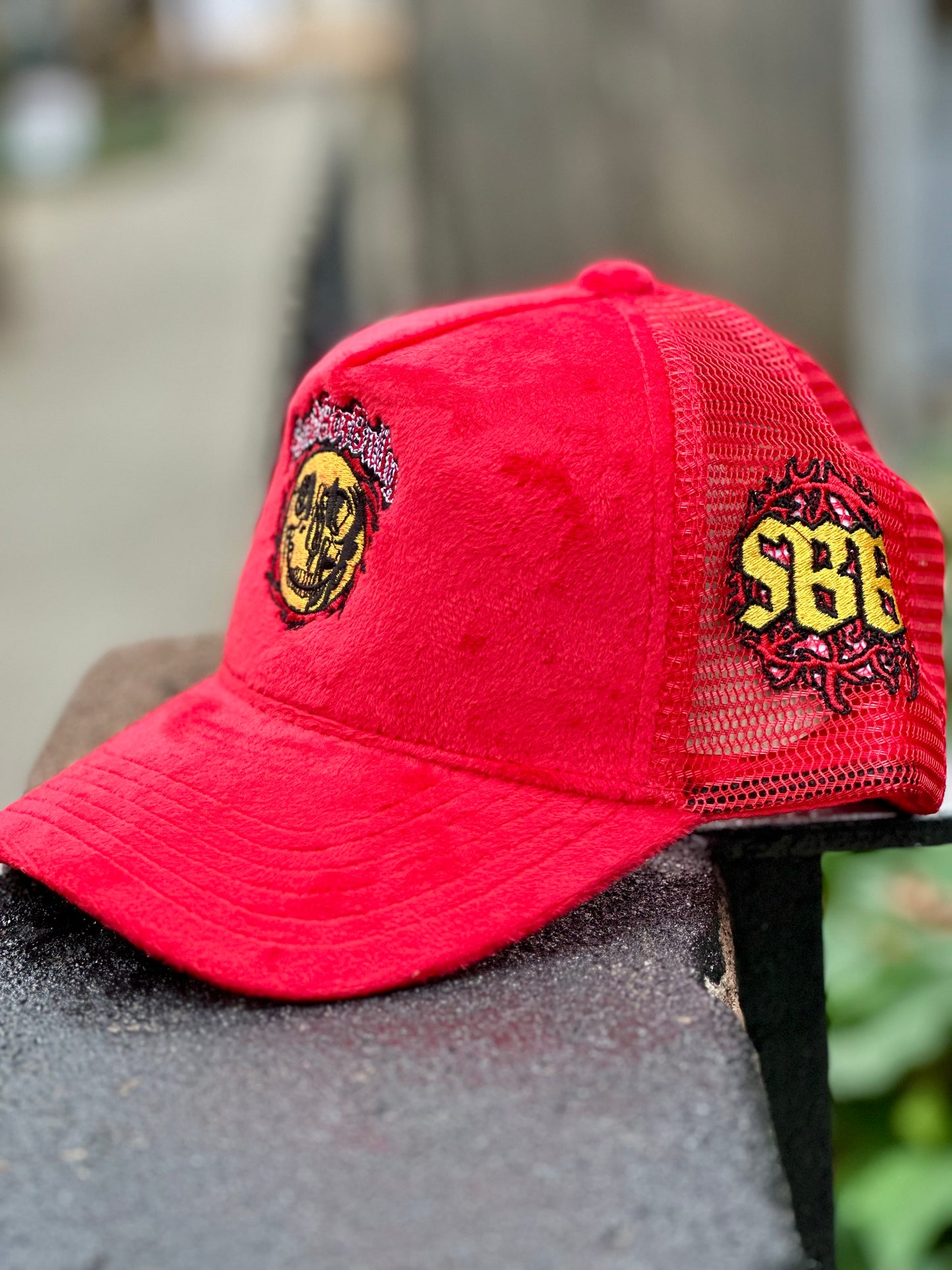 SBB Suede Trucker Hat