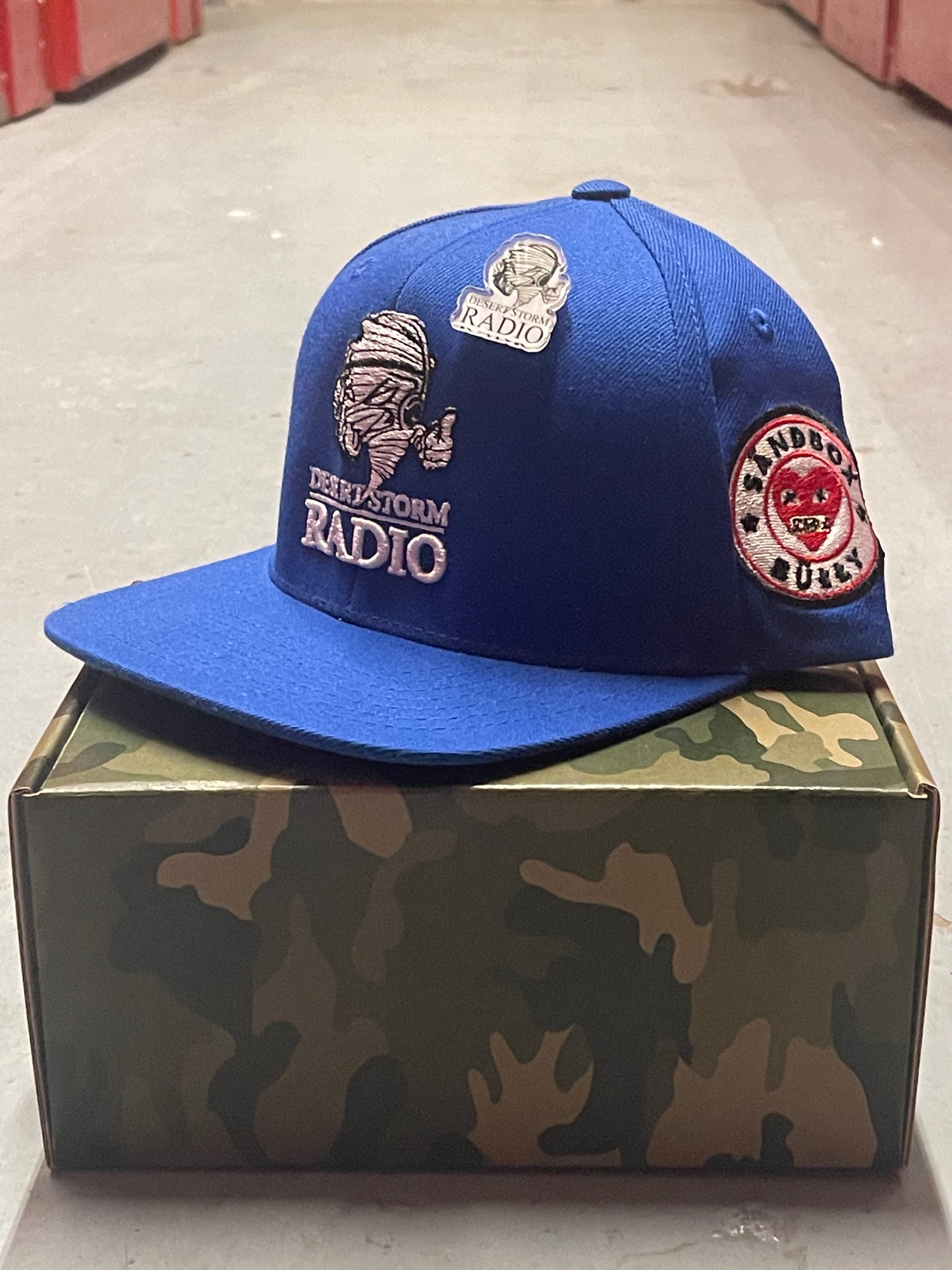 Desert Storm Snapback in Royal