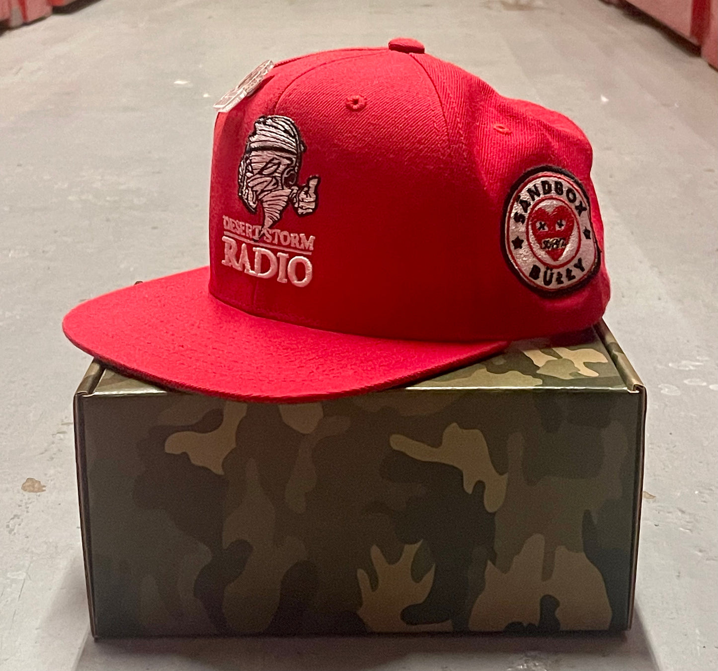 Desert Storm Snapback in Red