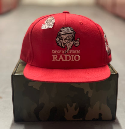 Desert Storm Snapback in Red